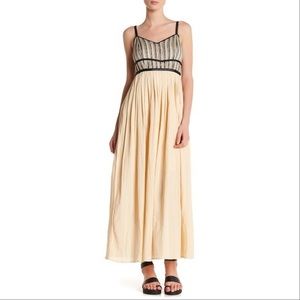 Anthro Moon River Maxi Dress XS